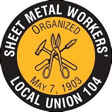 sheet metal workers' local 104 apprenticeship wages|sheet metal workers union fee schedule.